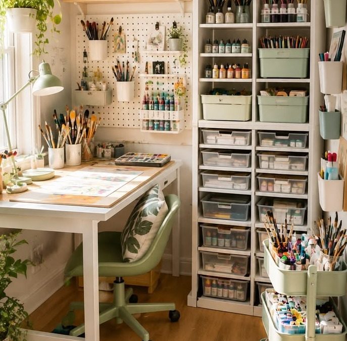 Create a Crafting Sanctuary at Home